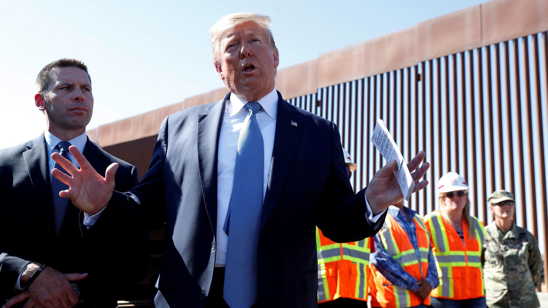 Trump Says Wall Is A Bad Idea chicago 2021