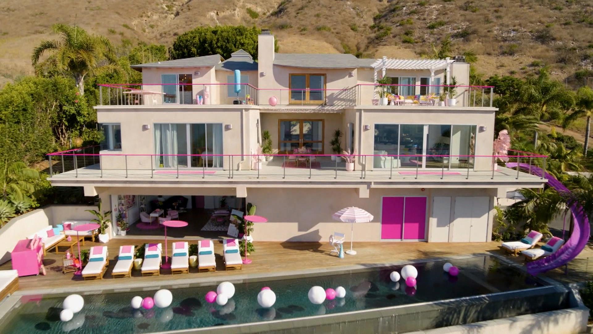the real life Barbie's House in Malibu