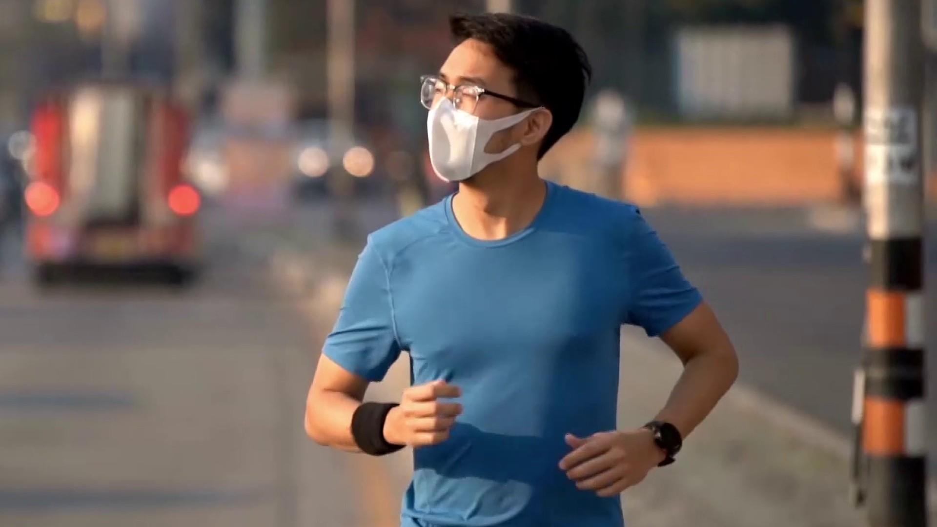 Should you wear a mask while exercising outside?