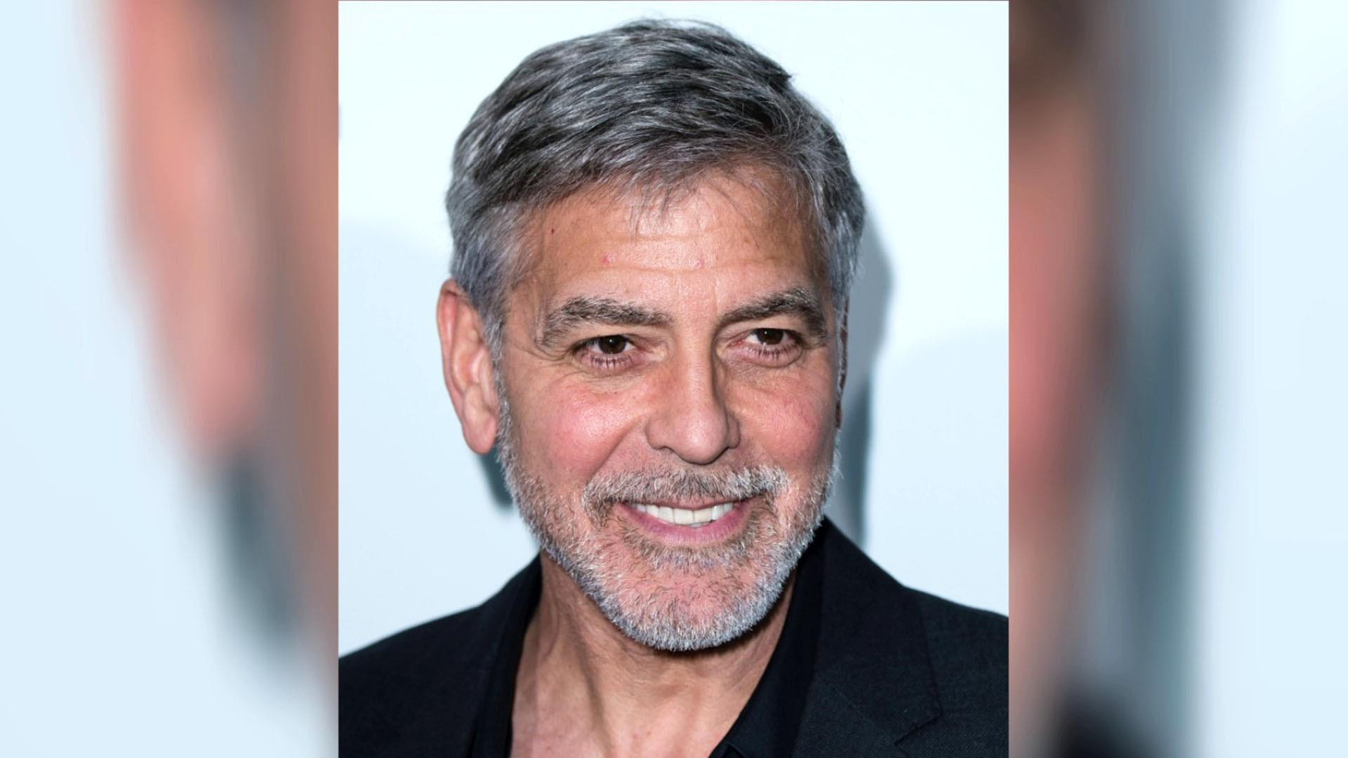 George Clooney's secret to his movie star hair? A Flowbee