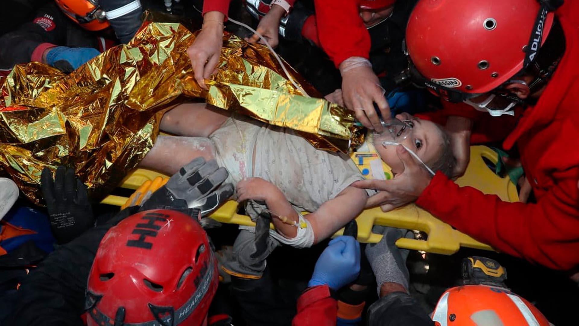 Three-Year-Old Girl Pulled Alive from Rubble 91 Hours After Deadly Earthquake