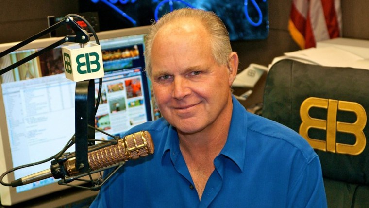Rush Limbaugh reveals that he's fighting advanced lung cancer