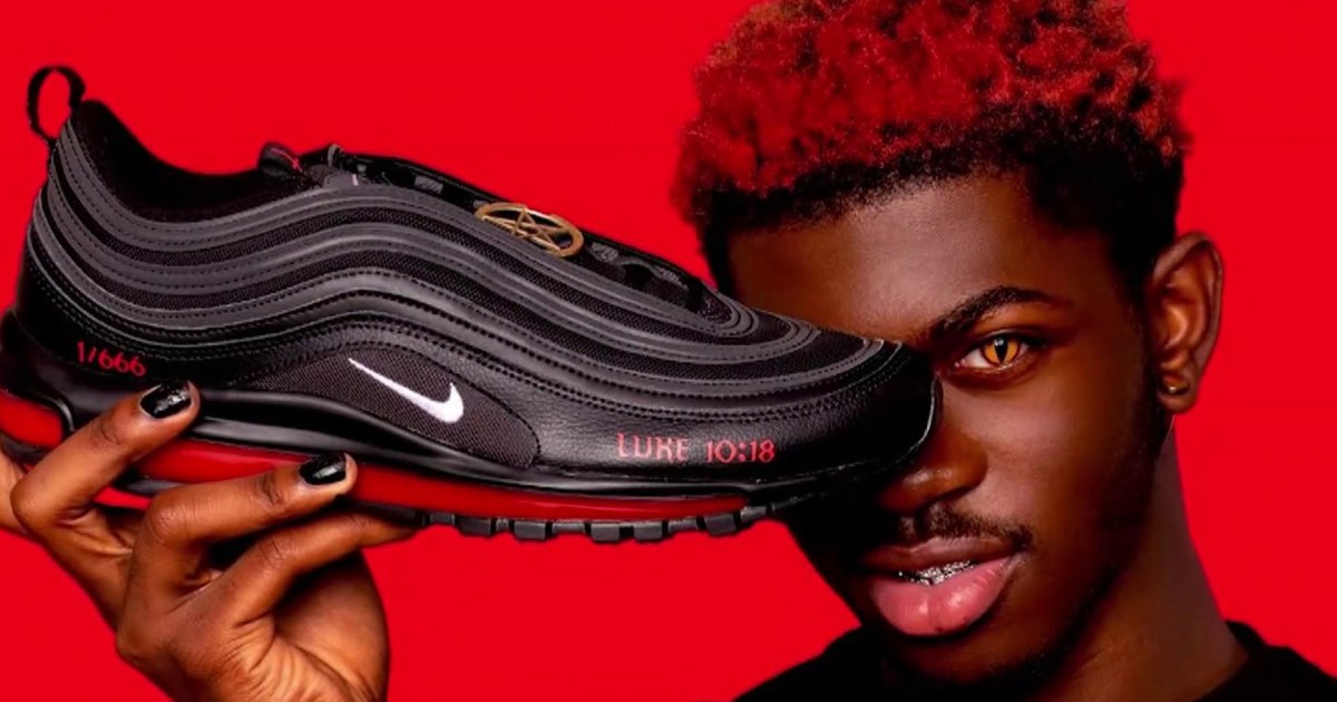 Nike Denies Involvement With Lil Nas X Satan Shoes Containing Human Blood
